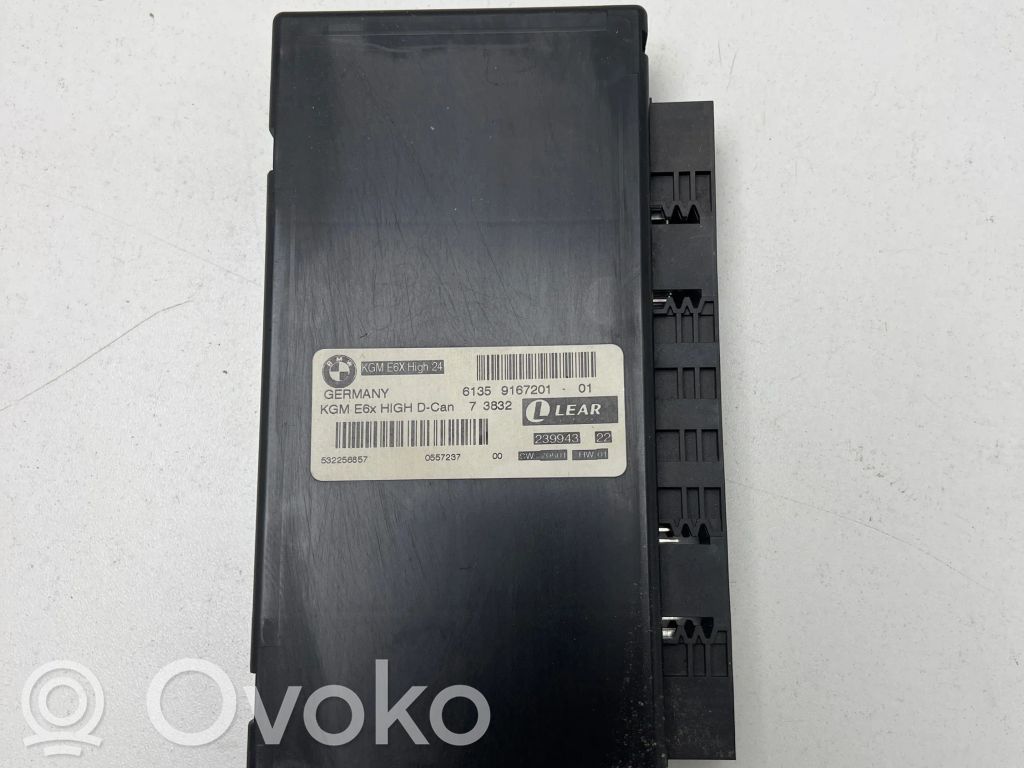 BMW 5 E60 E61 Komforto modulis 