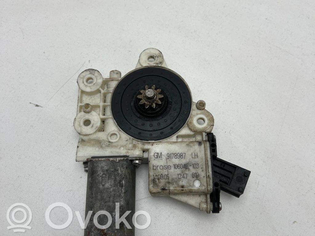 Opel Astra G Priekšpusē elektriskā loga pacelšanas mehānisma komplekts 