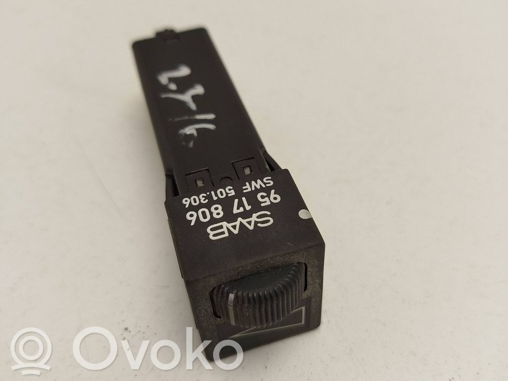Saab 9000 CD Panel lighting control switch 