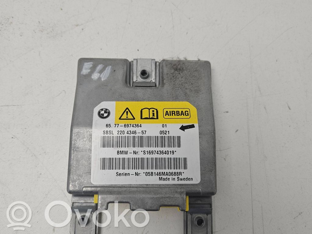 Airbag control unit/module   6974364,220434657,05B146MA0688R,S16974364019