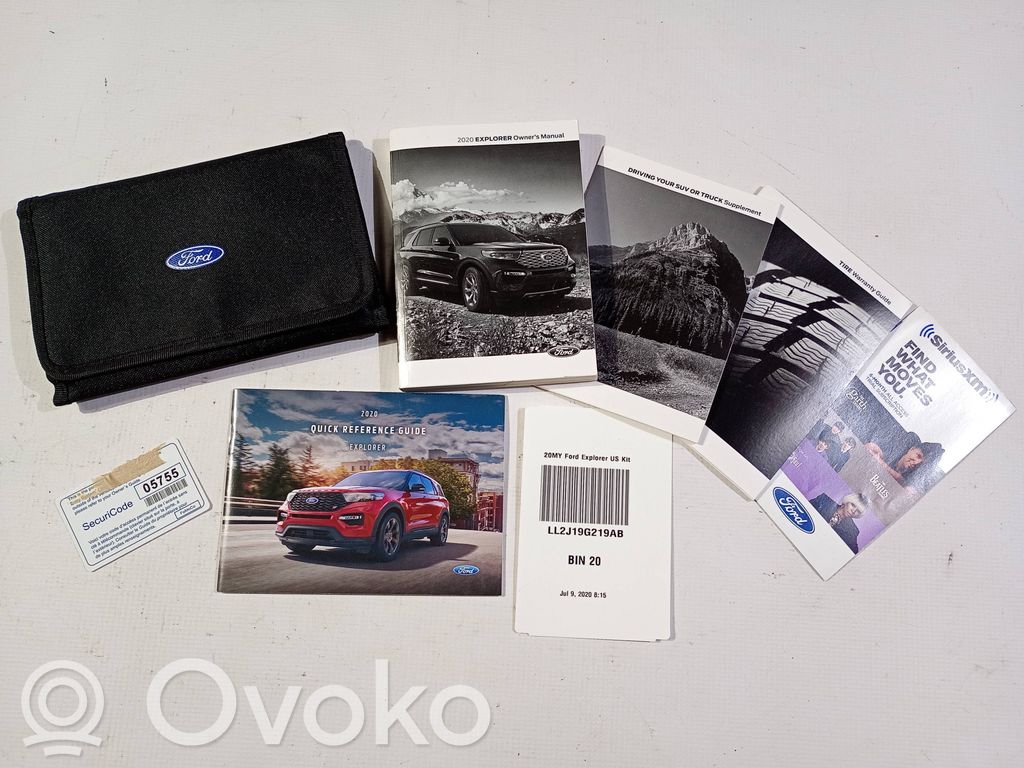 Ford Explorer VI Libretto di servizio dei proprietari 