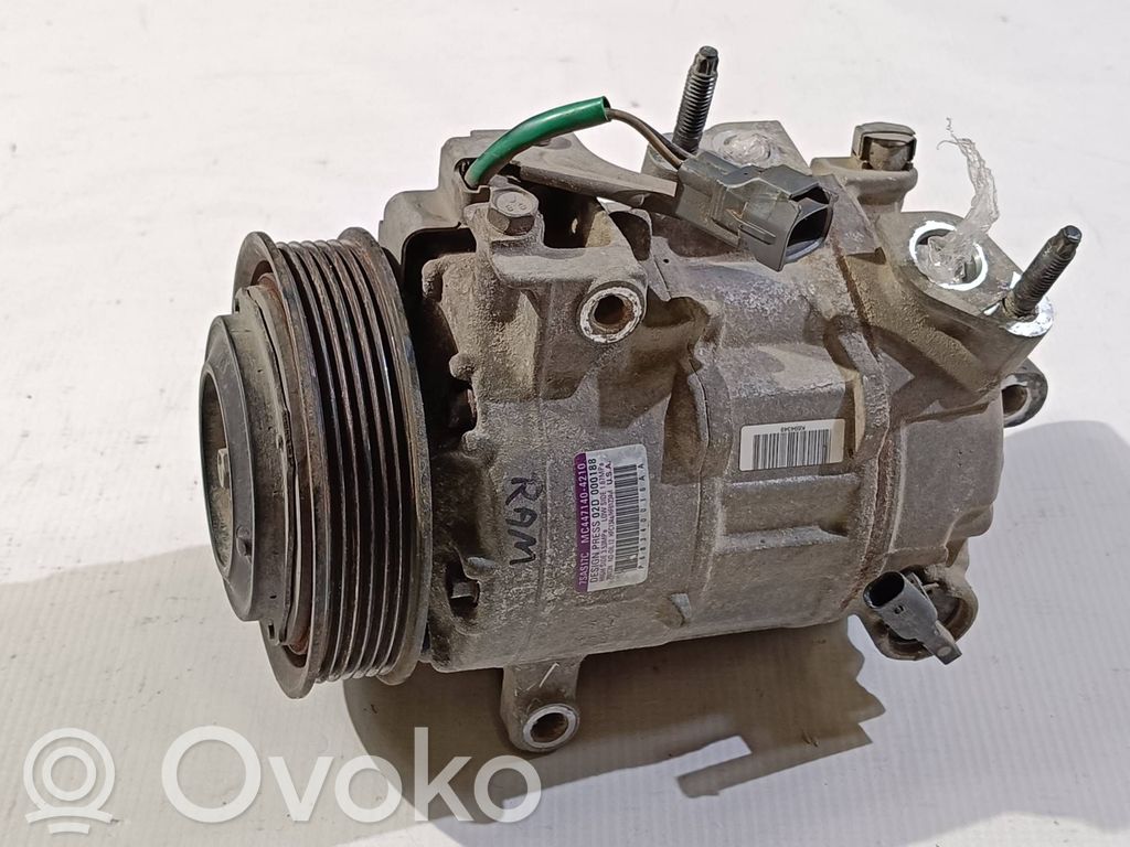 Dodge RAM Klimakompressor Pumpe 