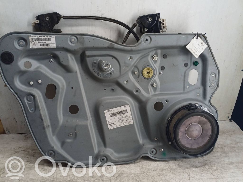 Mechanizm podnoszenia szyby przedniej bez silnika   1T1837729AC,117103E,00480744