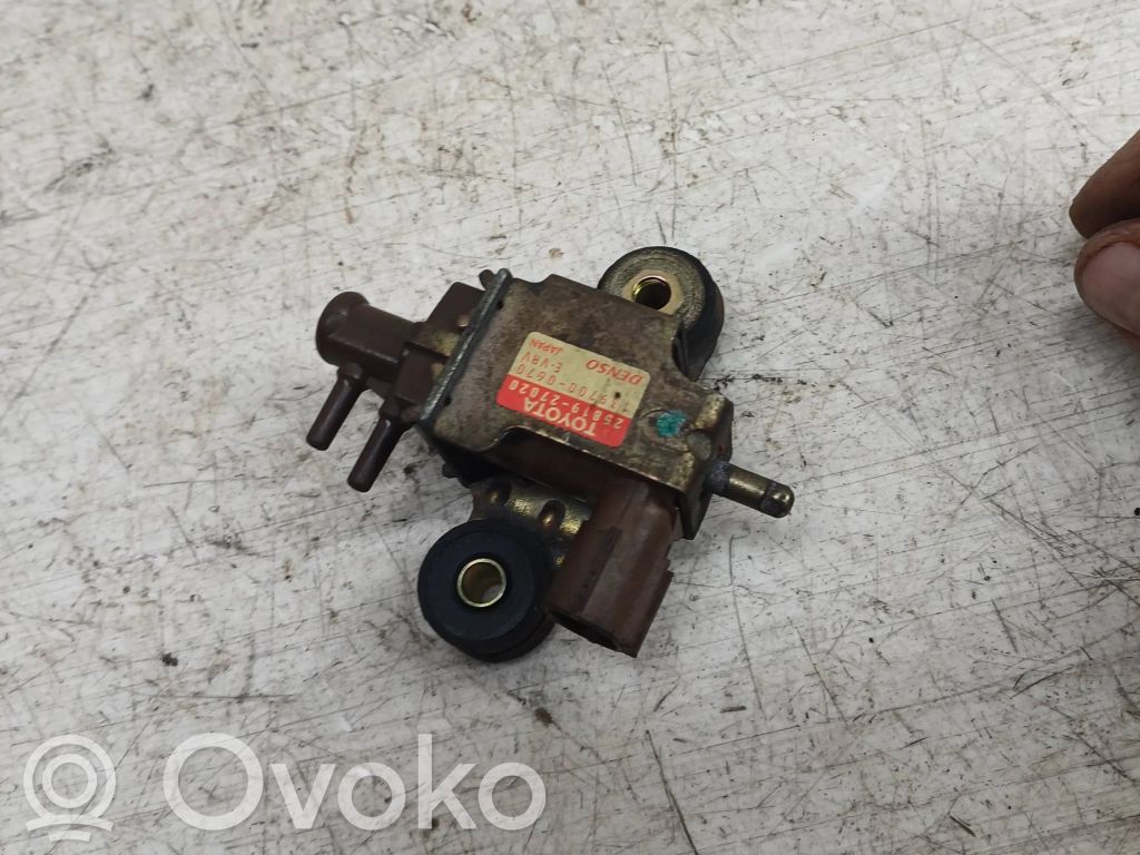 Toyota Corolla Verso E121 Electroválvula del turbo 