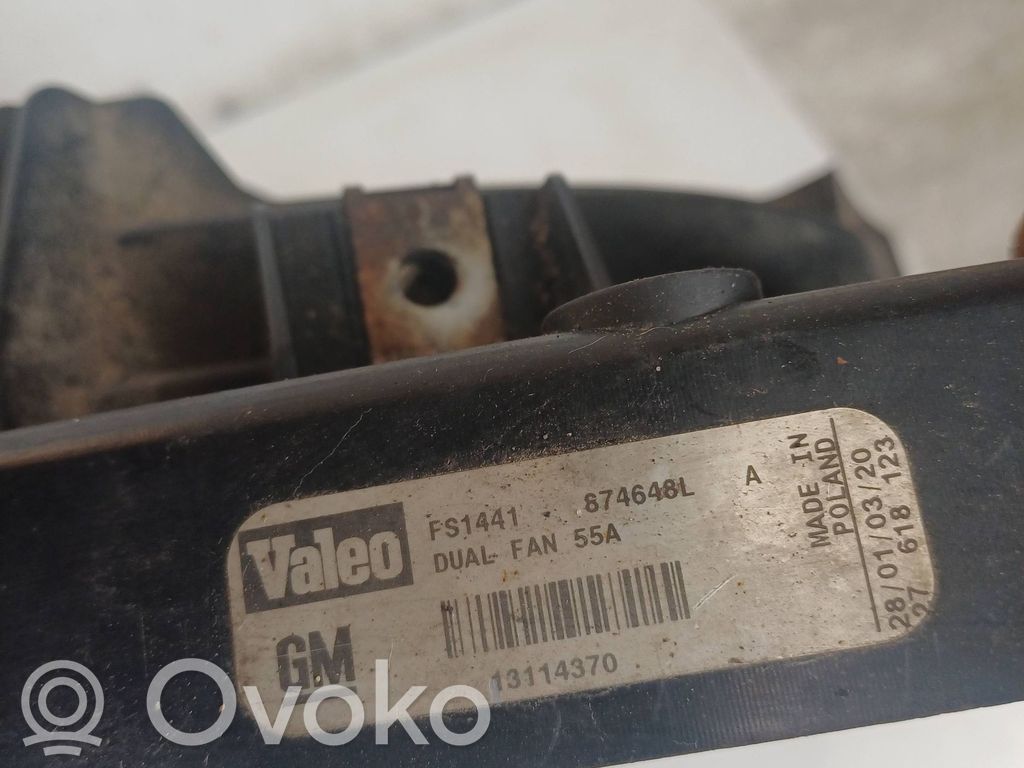 Opel Vectra C Электрический вентилятор радиаторов 