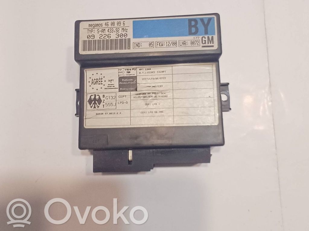 Opel Zafira A Komforto modulis 