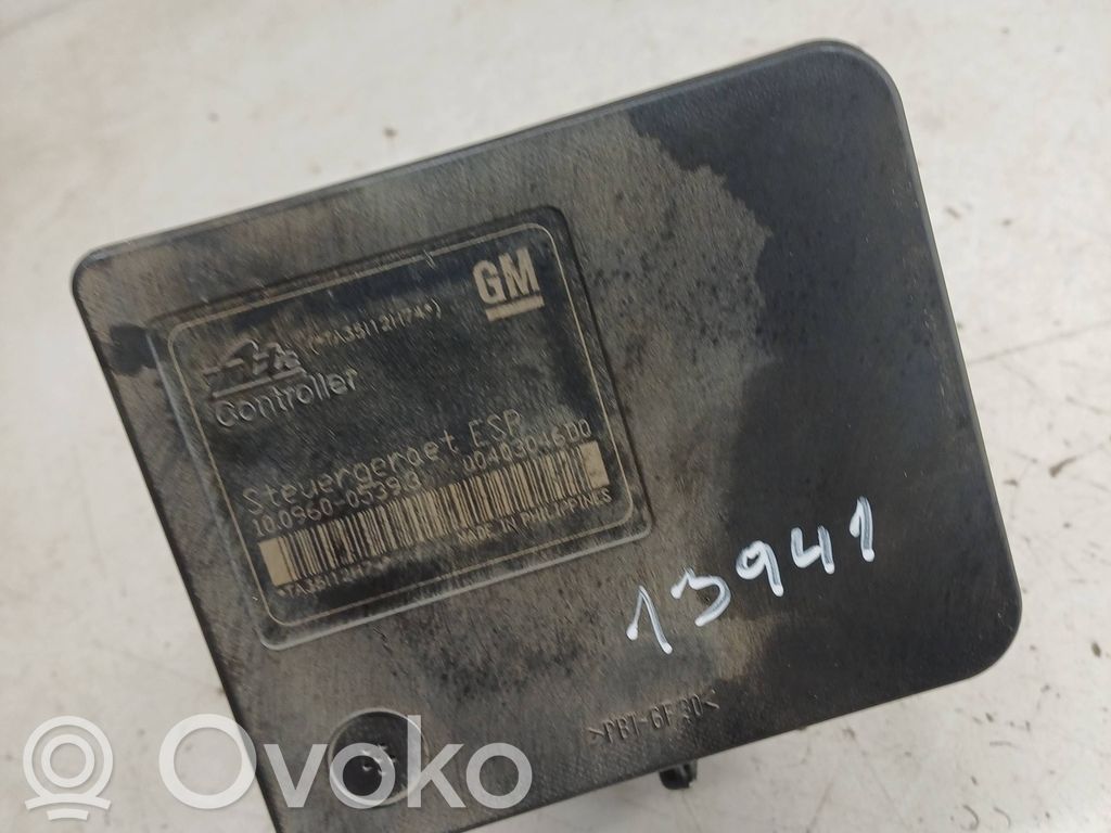 Opel Astra H ABS Pump 