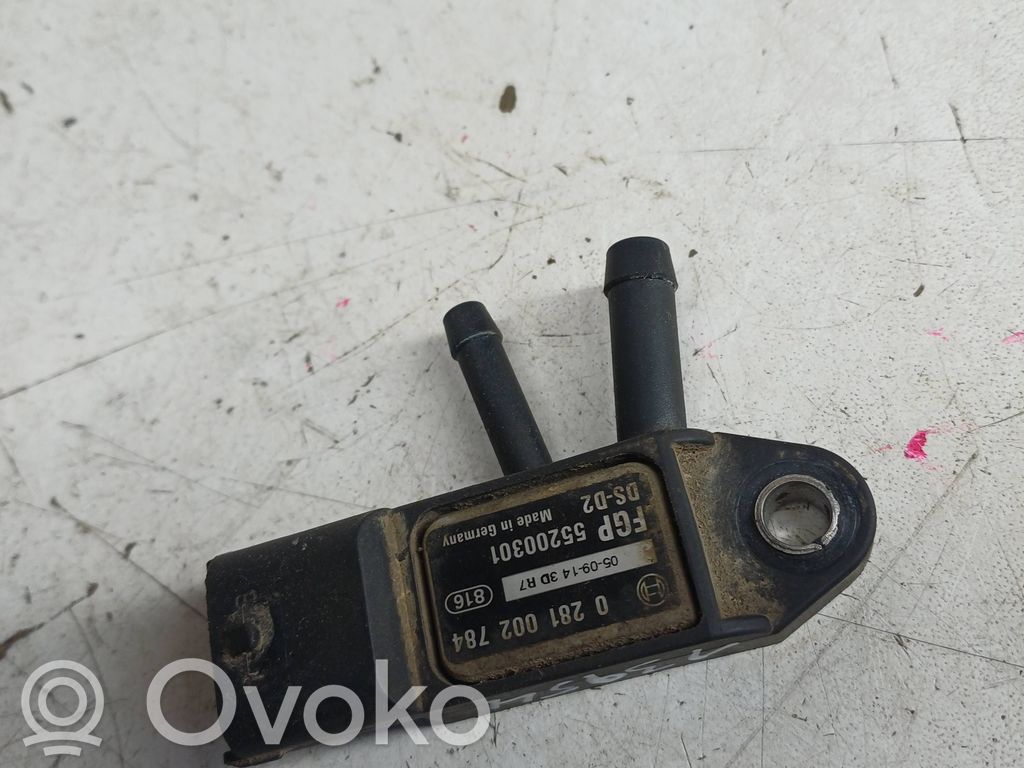 Opel Astra H Exhaust gas pressure sensor 