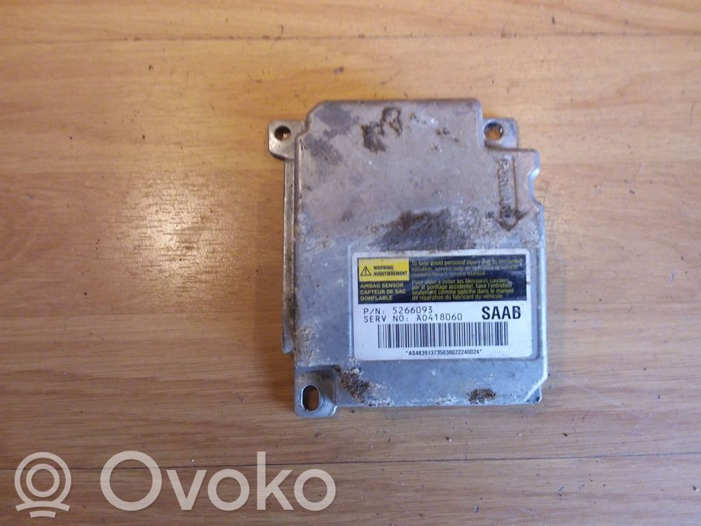 Airbag control unit/module   5266093,A0418D6D