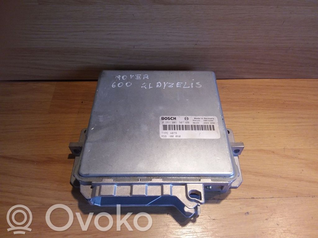 Engine control unit/module   0281001307,MSB100060