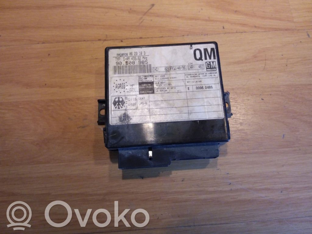 Opel Vectra B Alarm control unit/module 
