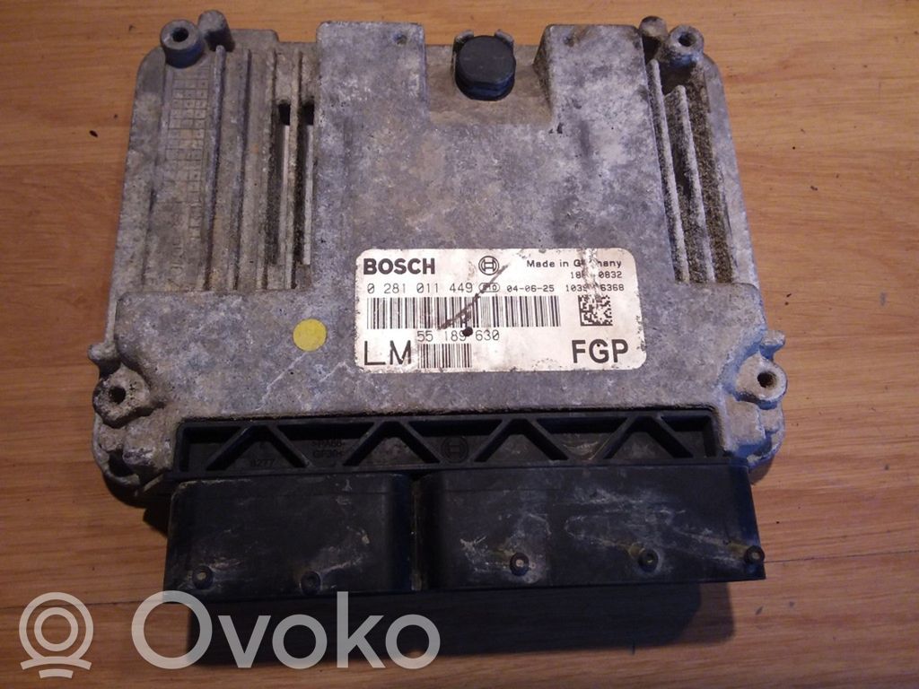 Opel Vectra C Engine control unit/module 