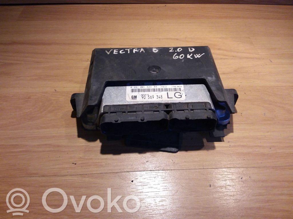 Engine control unit/module   0281001634,90569348