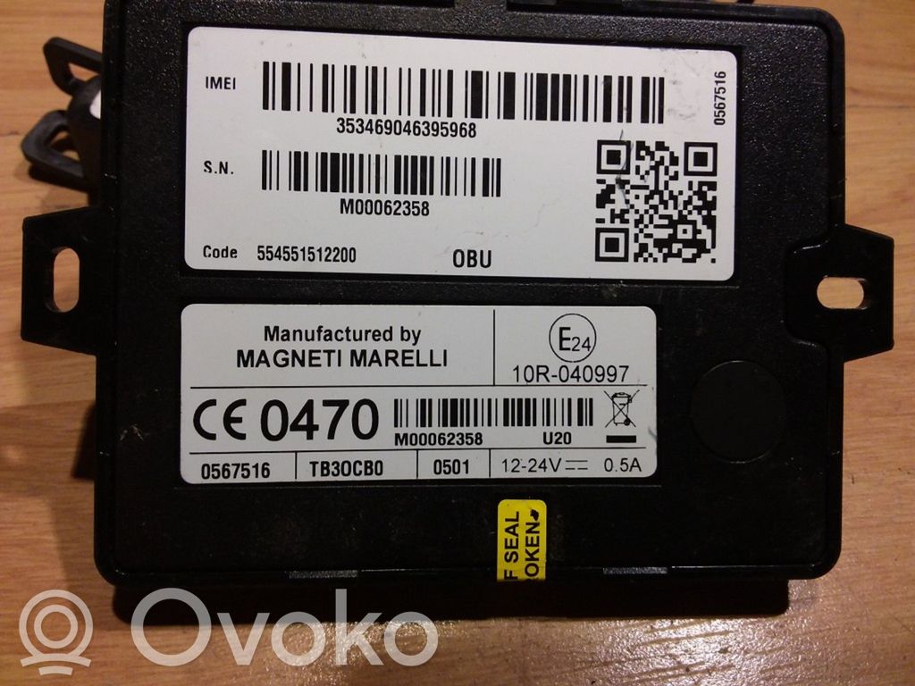 Opel Astra G GPS navigation control unit/module 