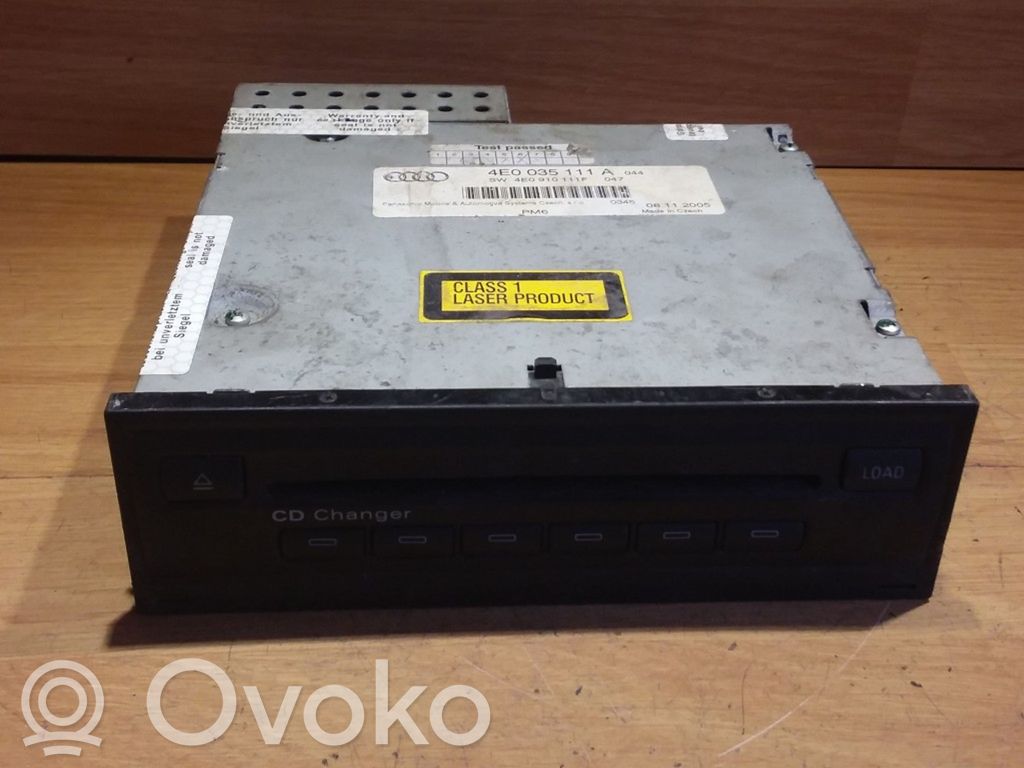 Audi A6 S6 C6 4F CD/DVD mainītājs 