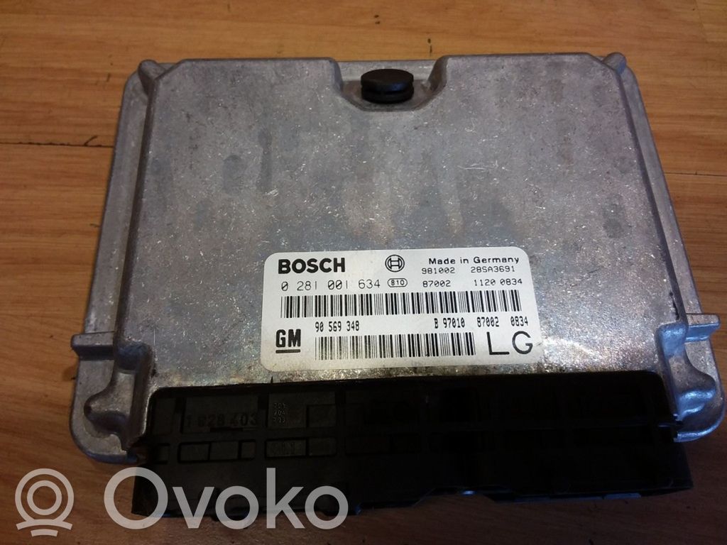 Opel Vectra B Engine control unit/module 