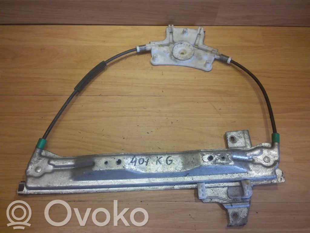 Peugeot 407 Mechanizm podnoszenia szyby tylnej bez silnika 