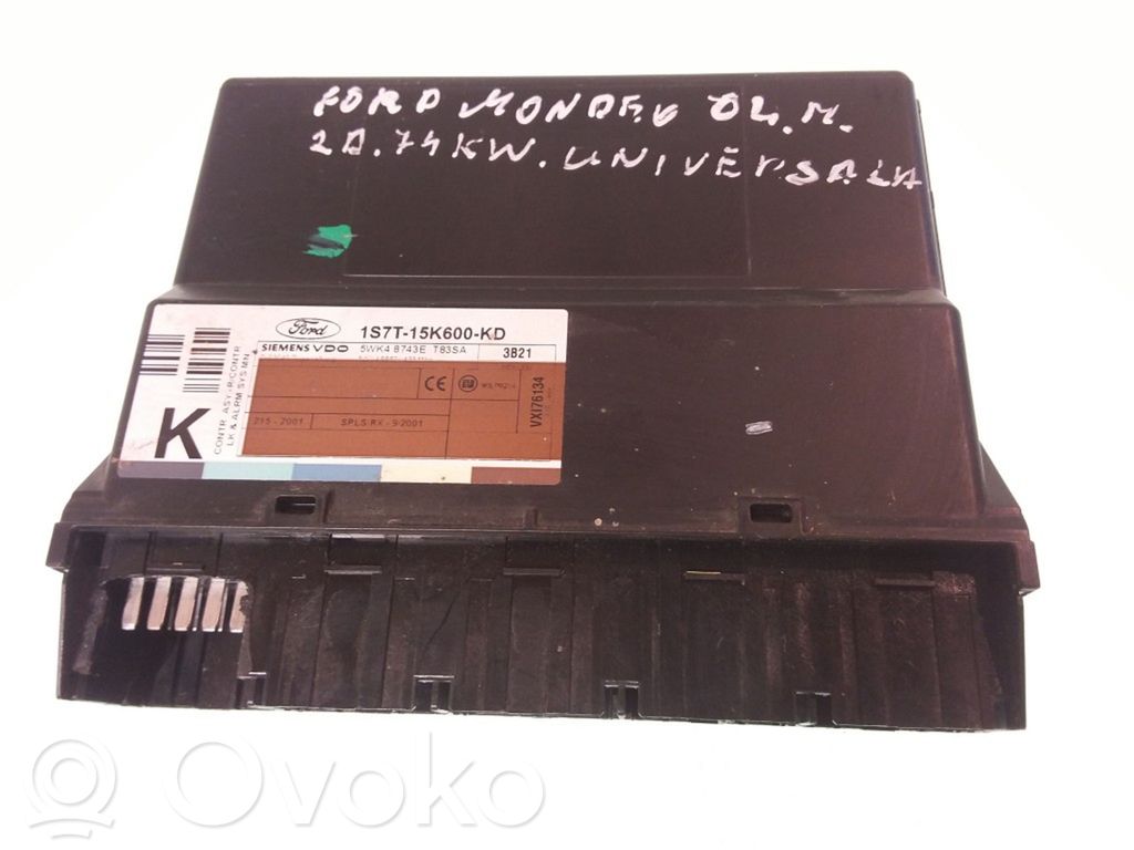 Ford Mondeo Mk III Comfort/convenience module 