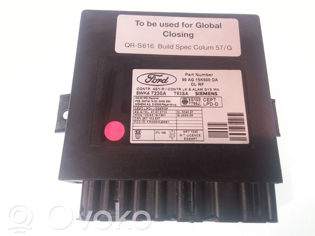 Module confort   98AG15K600DA