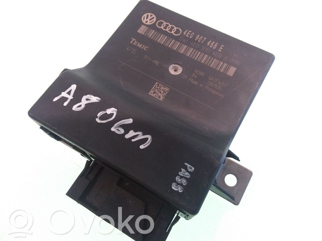 Audi A8 S8 D3 4E Gateway control module 
