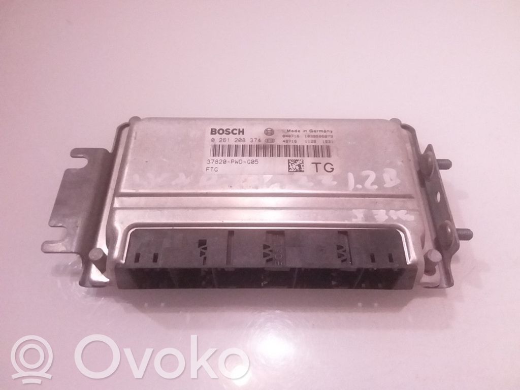 Honda Jazz Engine control unit/module 