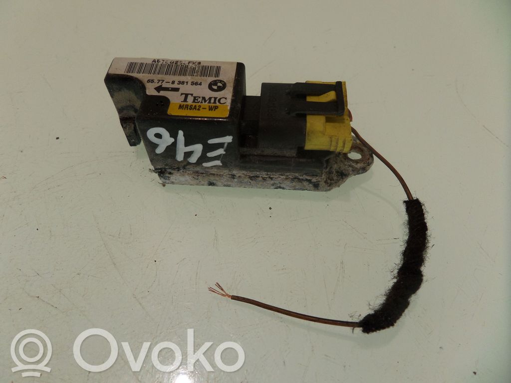 BMW 3 E46 Airbagsensor Crashsensor Drucksensor 