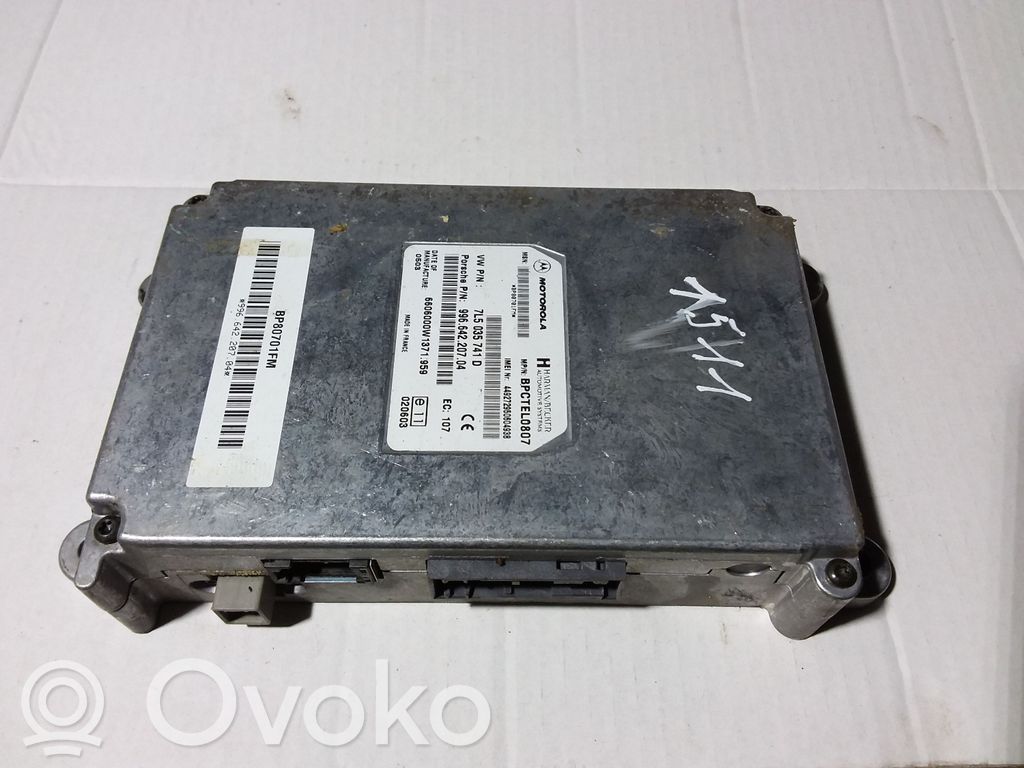 Porsche Cayenne (9PA) Unité de commande, module téléphone 