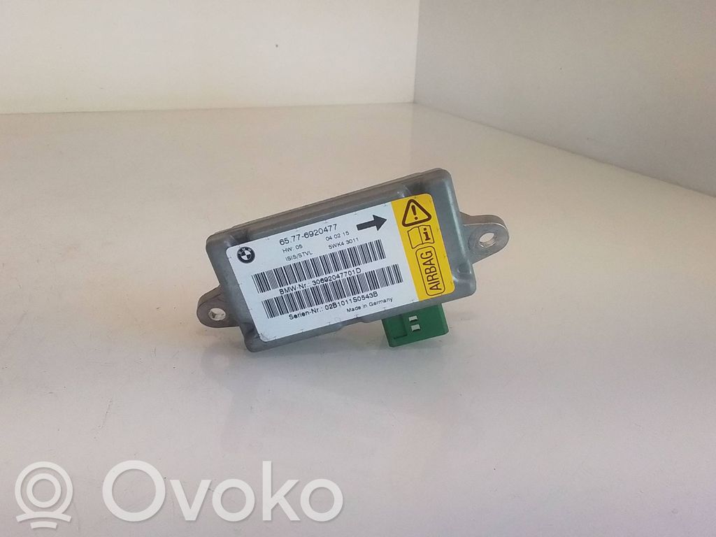 Unidad de control/módulo del Airbag   6920477,5WK43011,30692047701D,02B1011S0543B