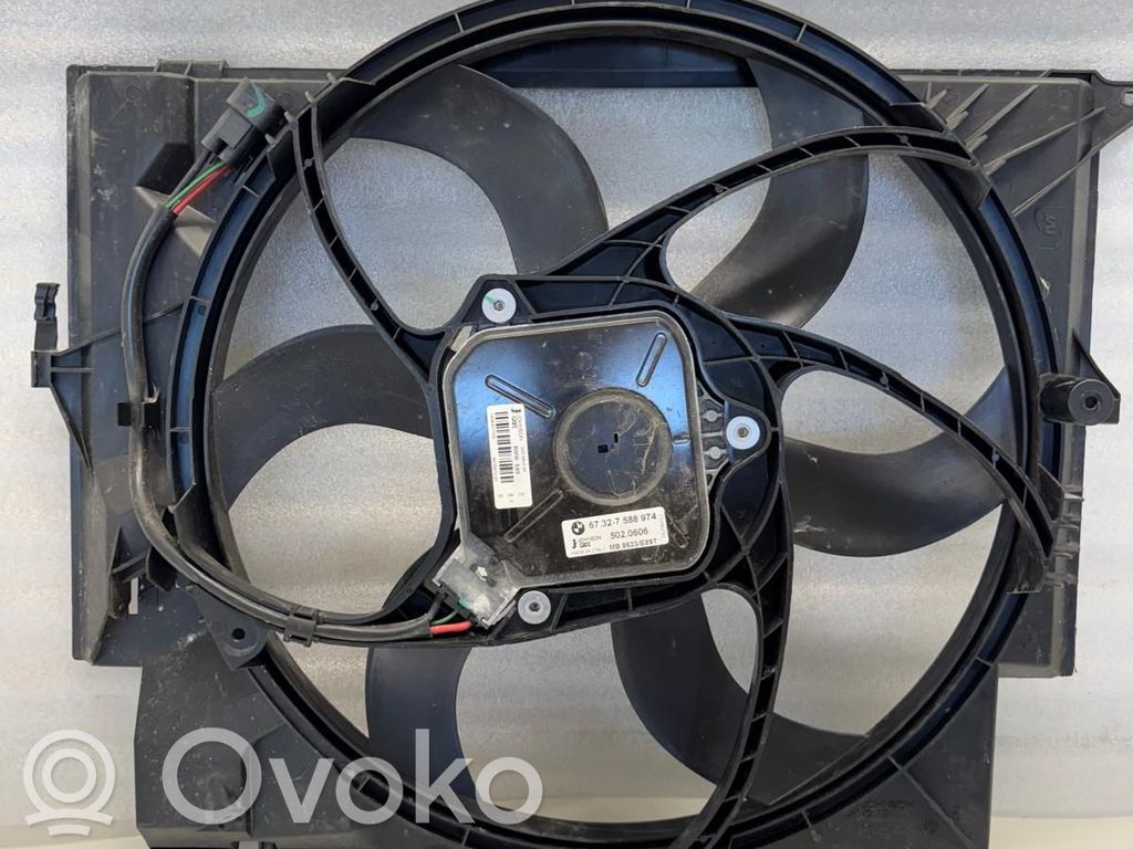 BMW X1 E84 Elektrisks radiatoru ventilators 