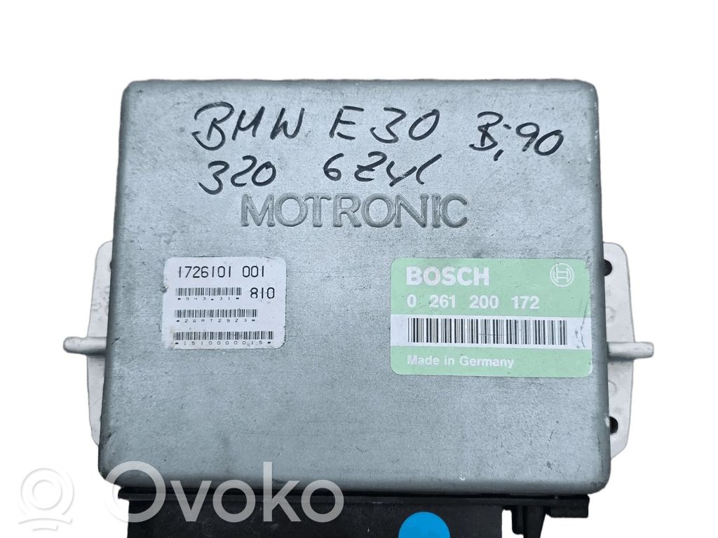Unité de commande, module ECU de moteur   0261200172