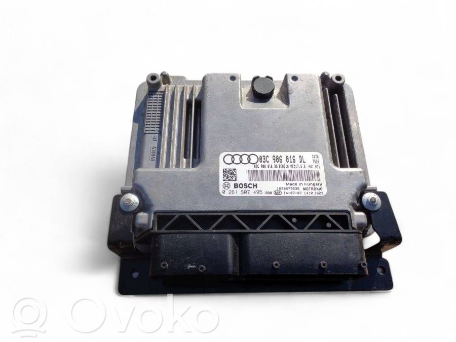 Engine control unit/module   03C906016DLAUDI,0261S07495
