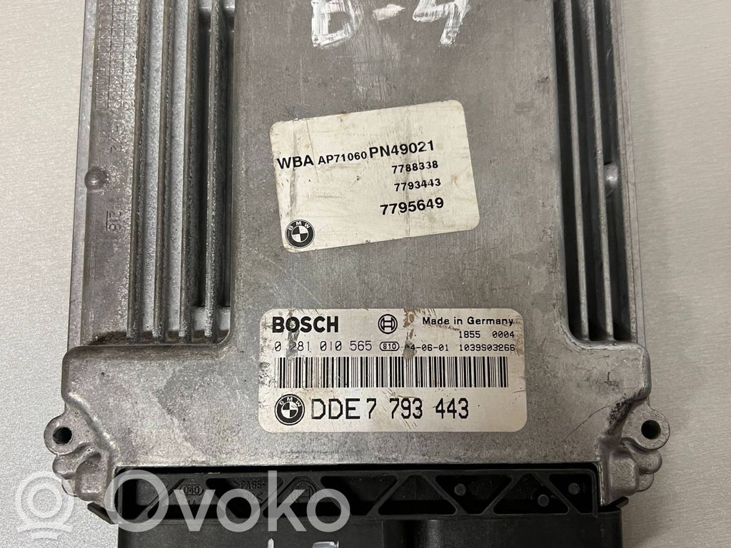 BMW 3 E46 Engine control unit/module 