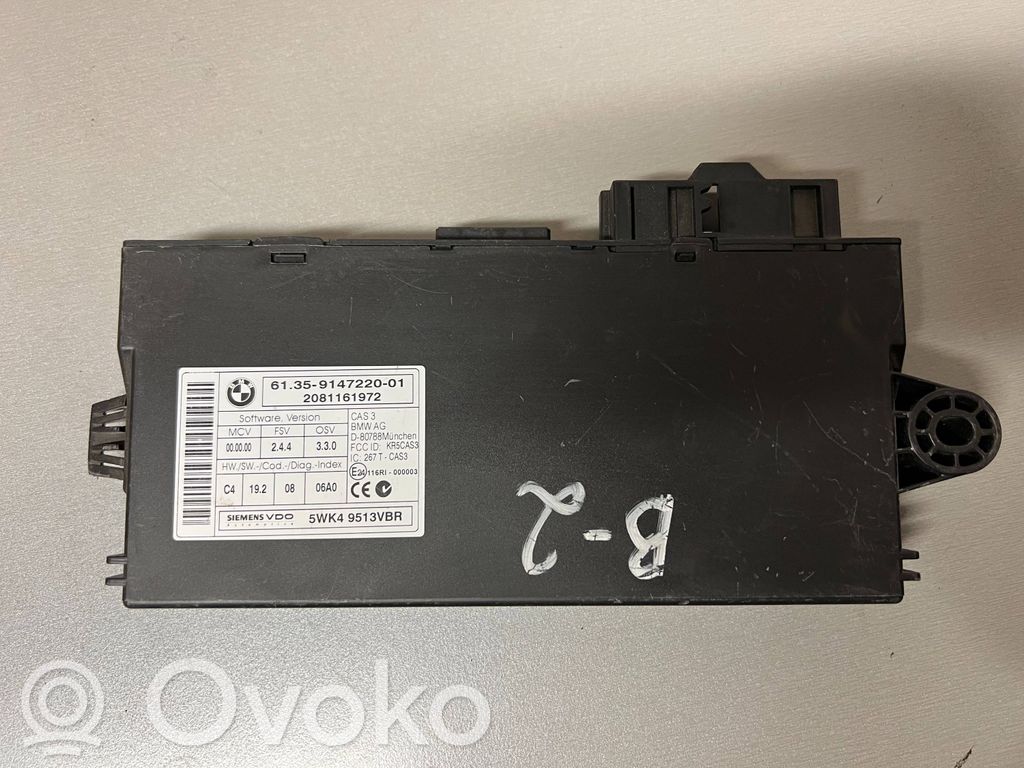 BMW 1 E81 E87 Keyless (KESSY) go control unit/module 