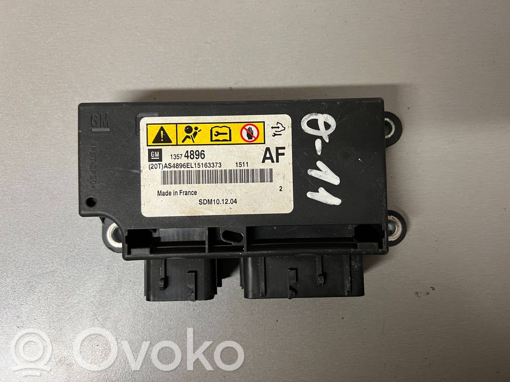Airbag control unit/module   13574896,SDM101204