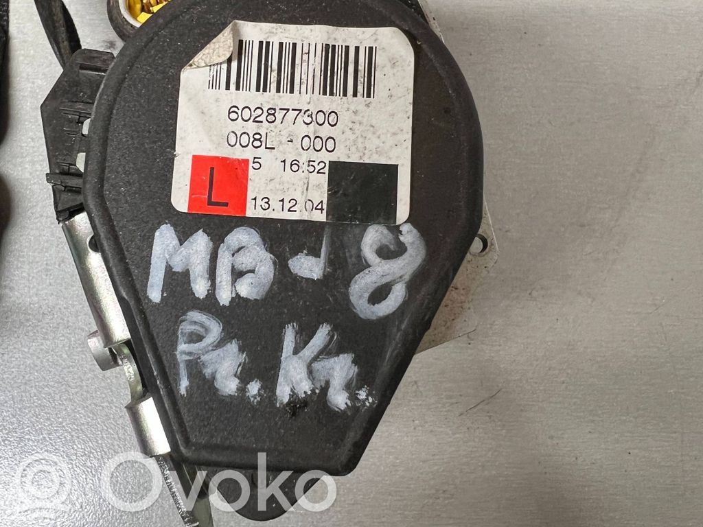 Mercedes-Benz A W169 Pas bezpieczeństwa fotela przedniego 