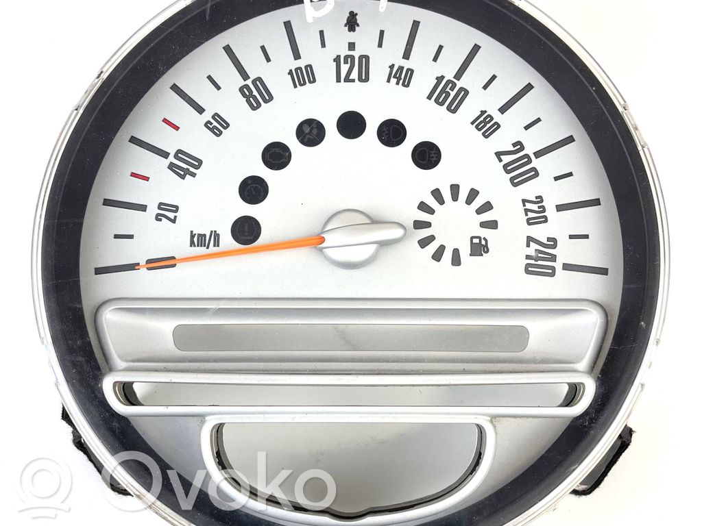 Mini One - Cooper Clubman R55 Speedometer (instrument cluster) 