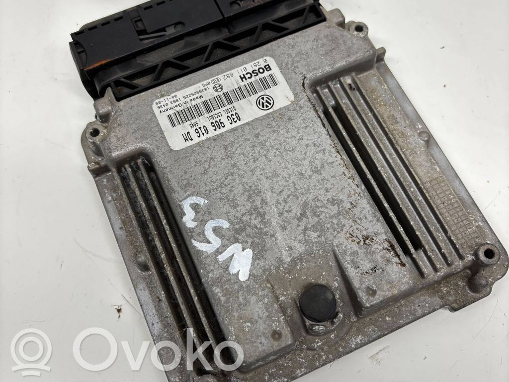 Engine control unit/module   03G906016DM,1039S06225,0281011882