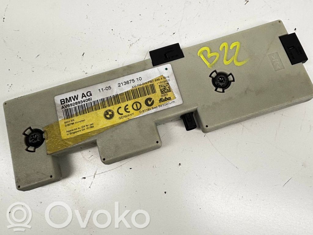 BMW 3 E90 E91 Antenos stiprintuvas 