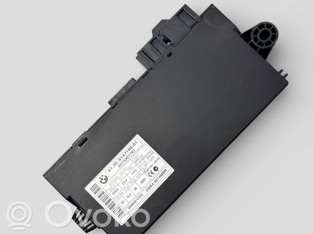 BMW 5 E60 E61 CAS vadības bloka modulis 