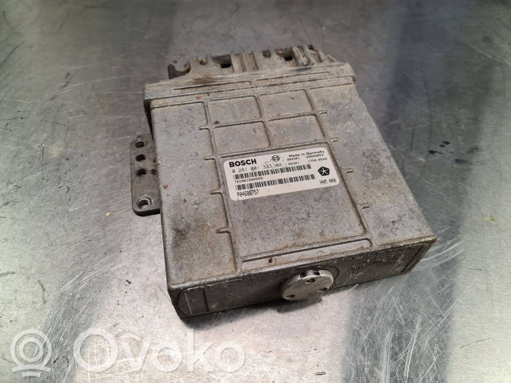Engine control unit/module   0281001333,P04686757,28SA2853