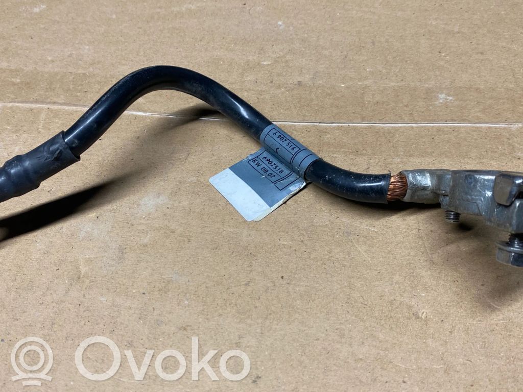 BMW 7 E65 E66 Negative earth cable (battery) 