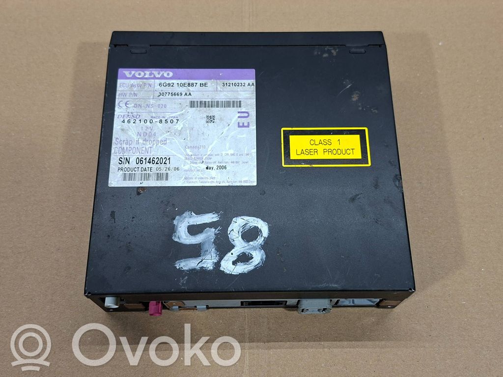 Volvo S80 Radija/ CD/DVD grotuvas/ navigacija 