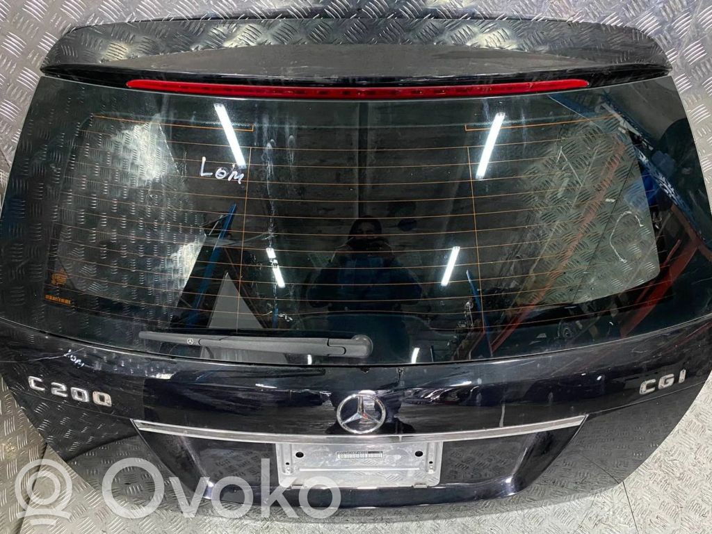 Mercedes-Benz C W204 Задняя крышка (багажника) 