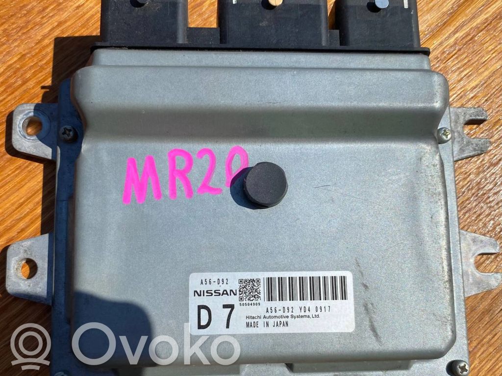 Nissan Qashqai+2 Engine control unit/module ECU 