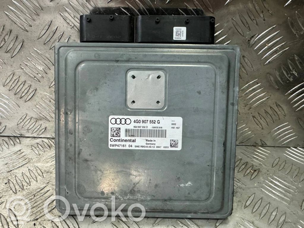 Audi A7 S7 4K8 Air suspension control unit module (rear) 