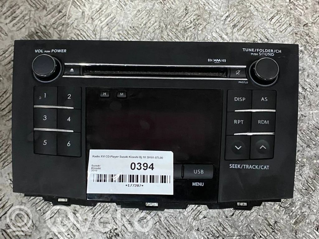 Suzuki Kizashi Radio/CD/DVD/GPS head unit 
