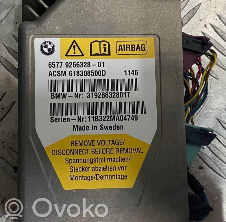 BMW 7 F01 F02 F03 F04 Gaisa spilvenu vadības bloks 