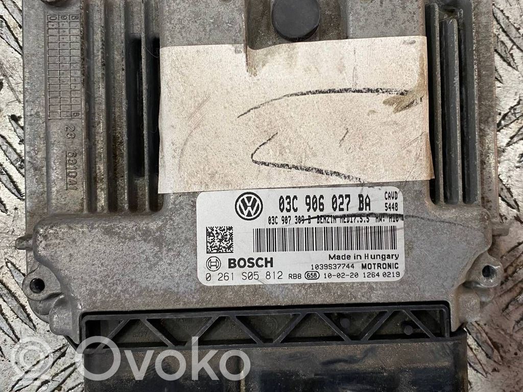 Volkswagen PASSAT B6 Unidad de control/módulo del motor 