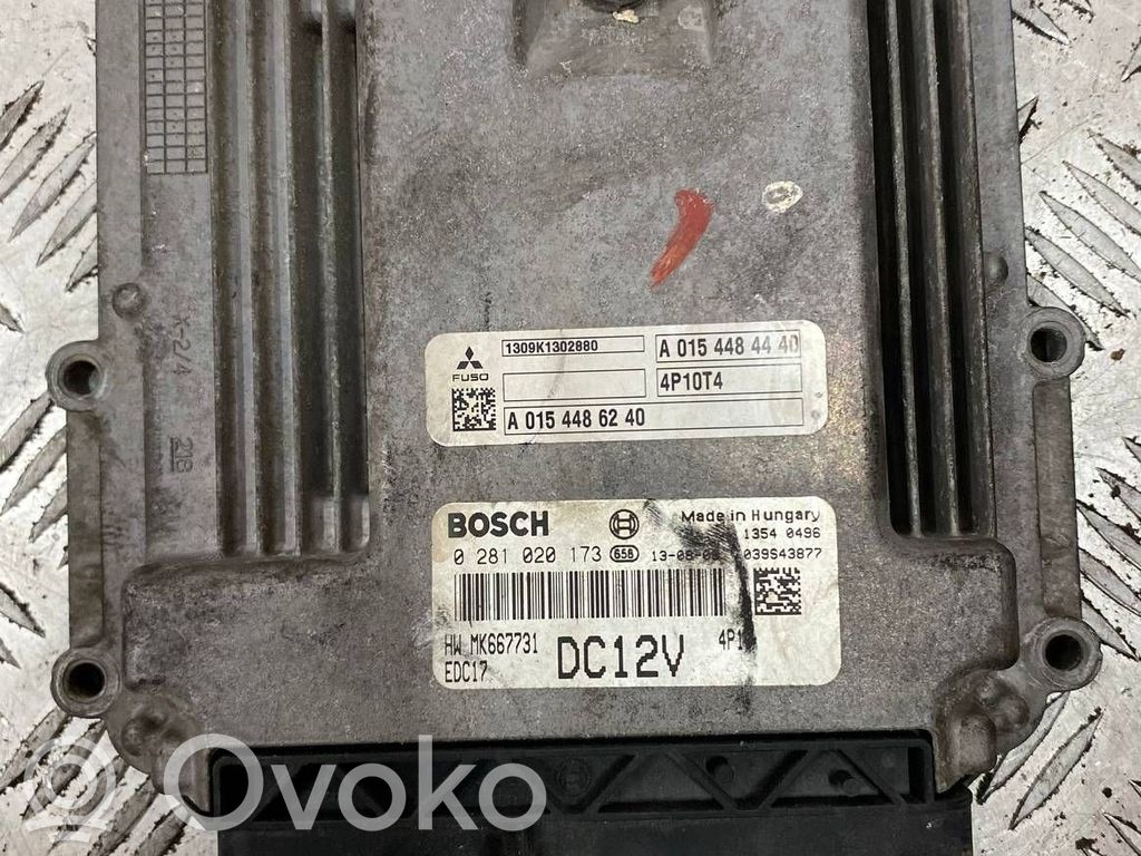 Engine control unit/module ECU   4P10,0281020173,A0154484440,HAMU4079754