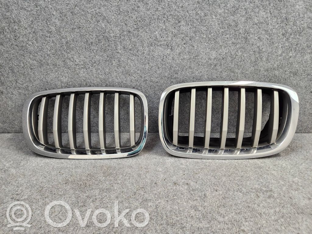BMW X6 E71 Front bumper upper radiator grill 
